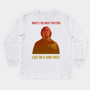 Anton Chigurh Kids Long Sleeve T-Shirt